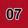 07 červená
