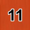 11 oranžová