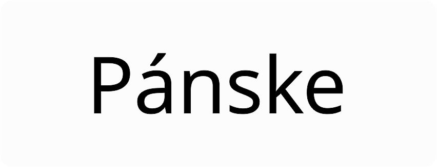 Pánske