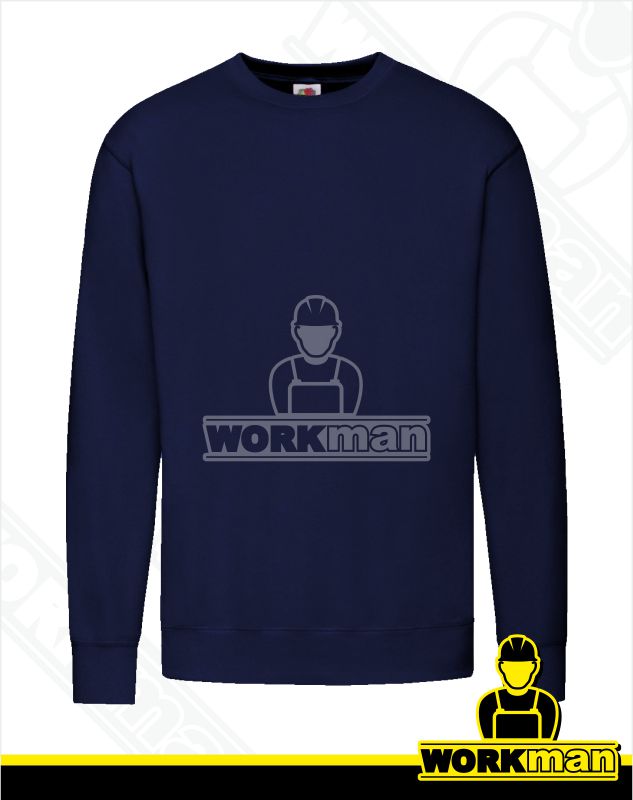 Pánska mikina LIGHTWEIGHT SET-IN SWEAT Fruit of the Loom