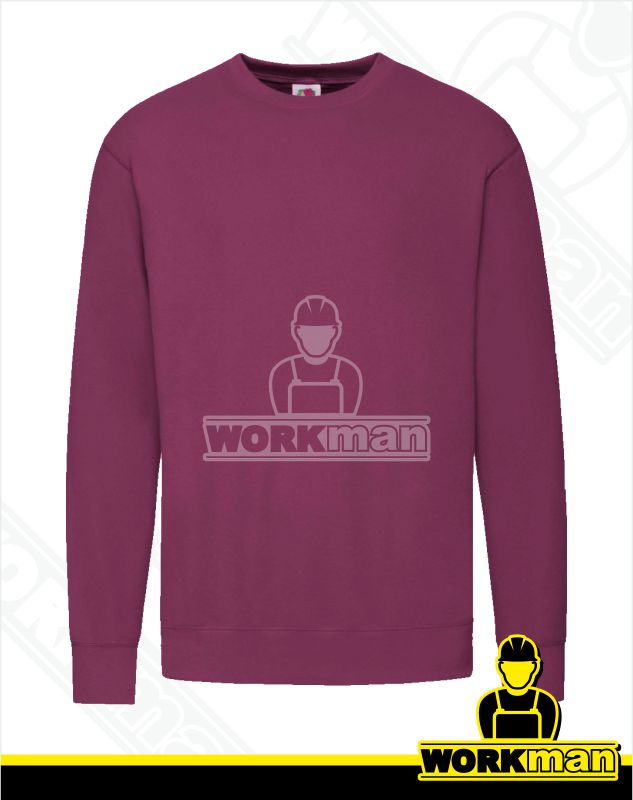 Pánska mikina LIGHTWEIGHT SET-IN SWEAT Fruit of the Loom