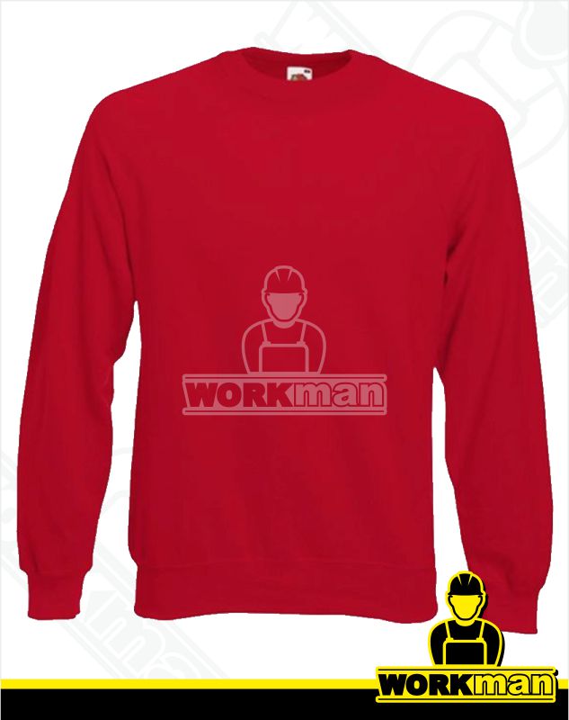 Pánska mikina CLASSIC RAGLAN SWEAT Fruit of the Loom