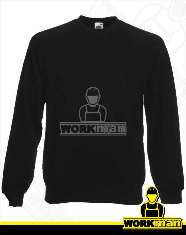 Pánska mikina CLASSIC RAGLAN SWEAT Fruit of the Loom