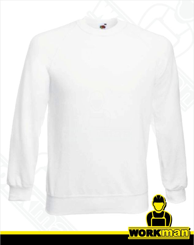 Pánska mikina CLASSIC RAGLAN SWEAT Fruit of the Loom