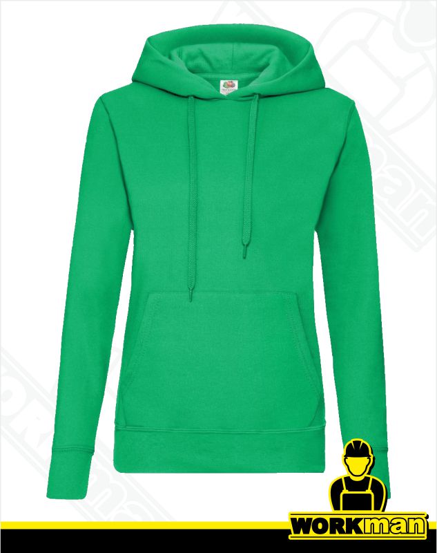 Dámská mikina s kapucňou CLASSIC LADY FIT Fruit of the Loom