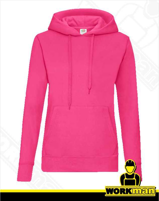 Dámská mikina s kapucňou CLASSIC LADY FIT Fruit of the Loom