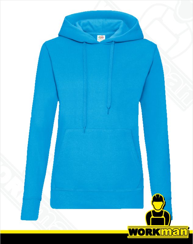 Dámská mikina s kapucňou CLASSIC LADY FIT Fruit of the Loom