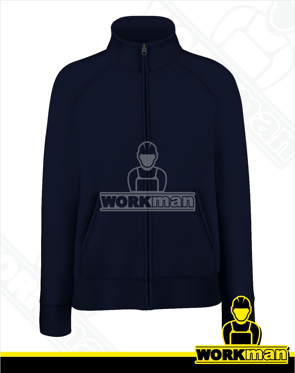 Dámská mikina LADY-FIT PREMIUM SWEAT JACKET Fruit of the Loom