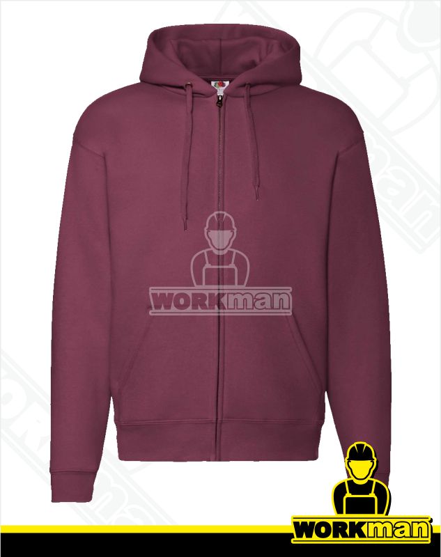 Pánska mikina s kapucňou PREMIUM HOODED SWEAT JACKET Fruit of the Loom
