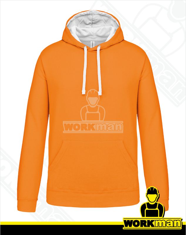 Mikina s kapucňou CONTRAST HOODED SWEATSHIRT Kariban