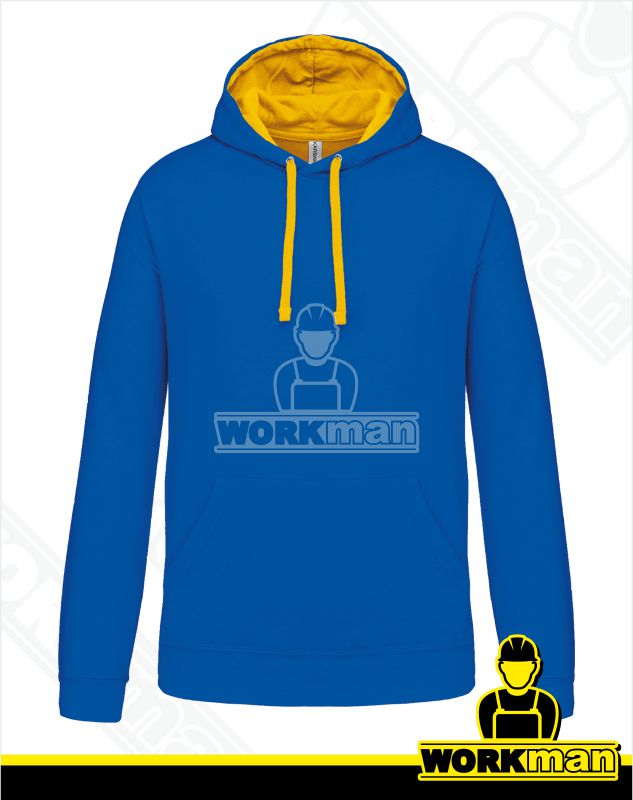 Mikina s kapucňou CONTRAST HOODED SWEATSHIRT Kariban
