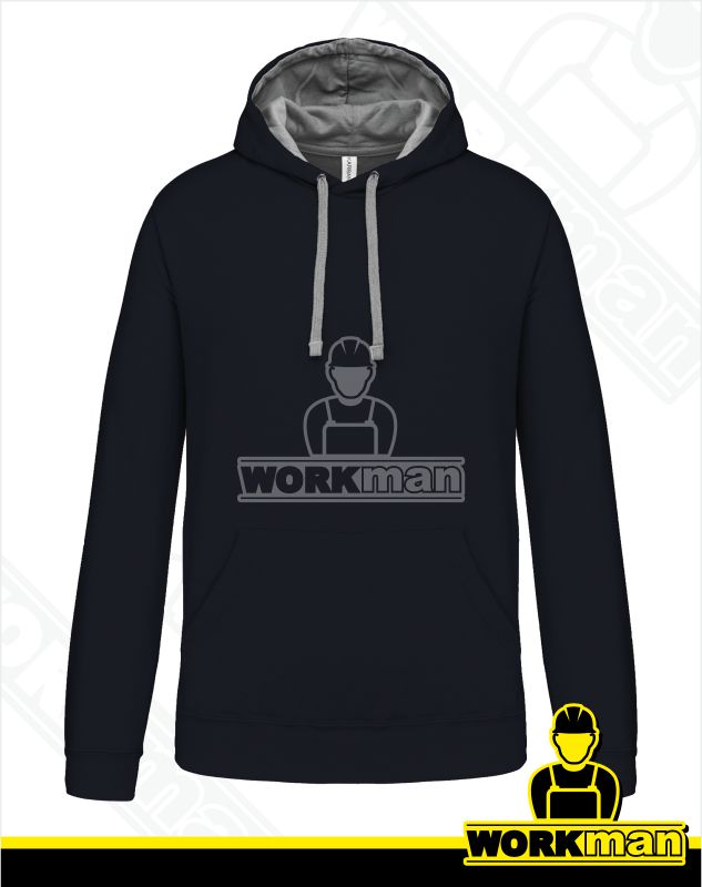 Mikina s kapucňou CONTRAST HOODED SWEATSHIRT Kariban