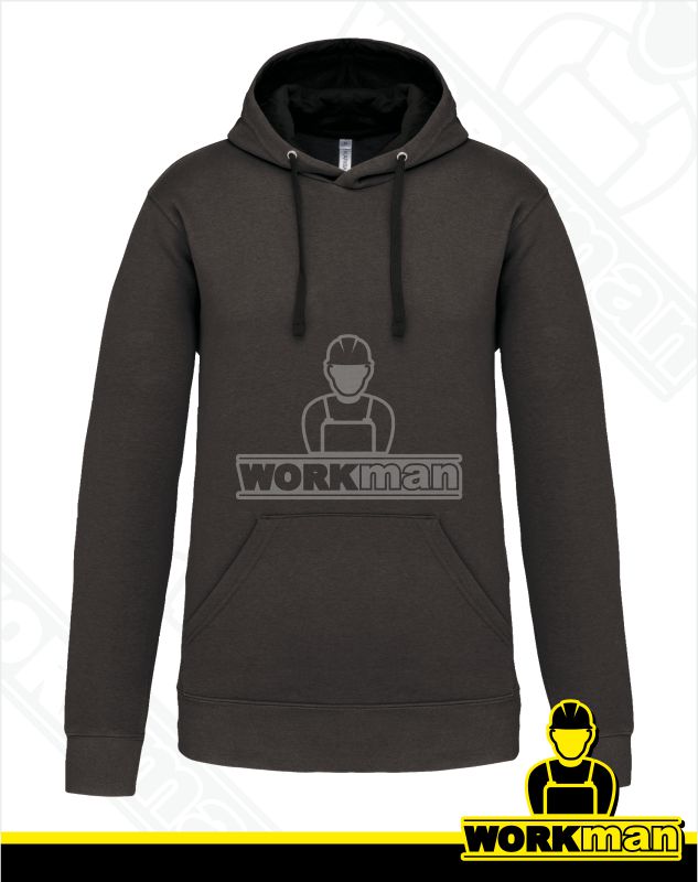 Mikina s kapucňou CONTRAST HOODED SWEATSHIRT Kariban