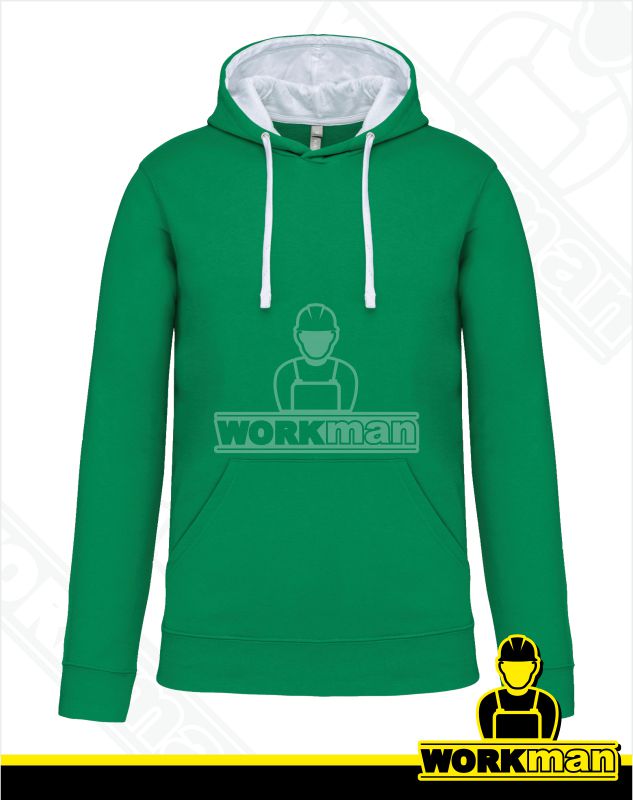 Mikina s kapucňou CONTRAST HOODED SWEATSHIRT Kariban