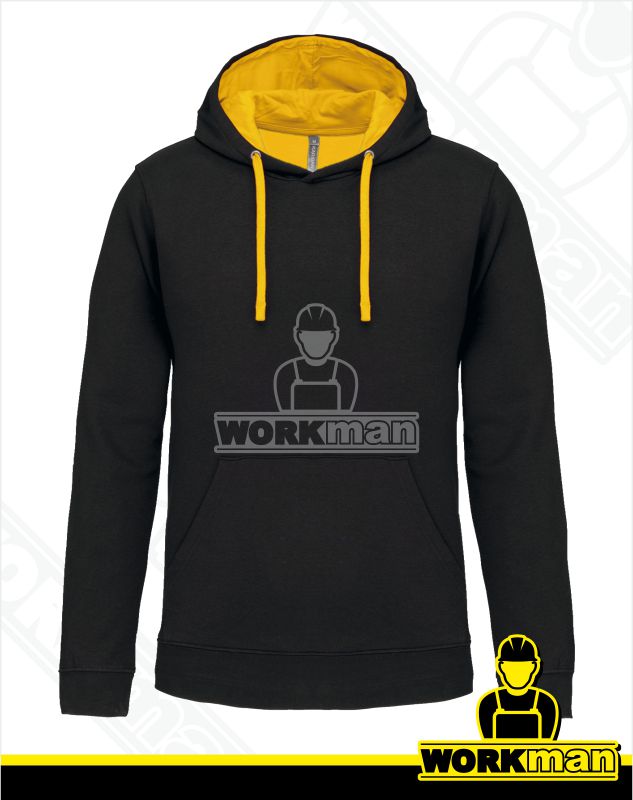 Mikina s kapucňou CONTRAST HOODED SWEATSHIRT Kariban