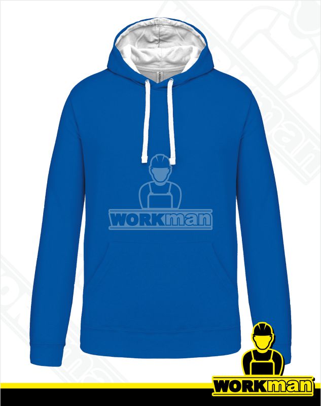 Mikina s kapucňou CONTRAST HOODED SWEATSHIRT Kariban