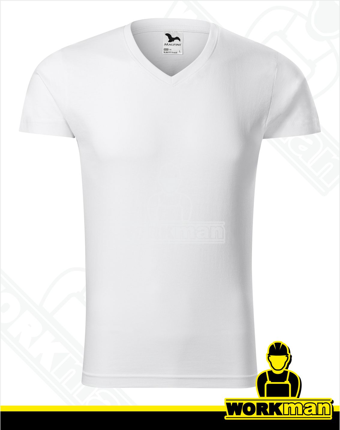 Pánske tričko SLIM FIT V-NECK Malfini