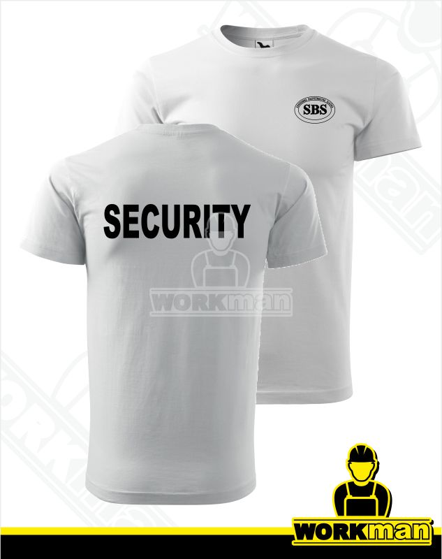 Tričko SBS-SECURITY 160g