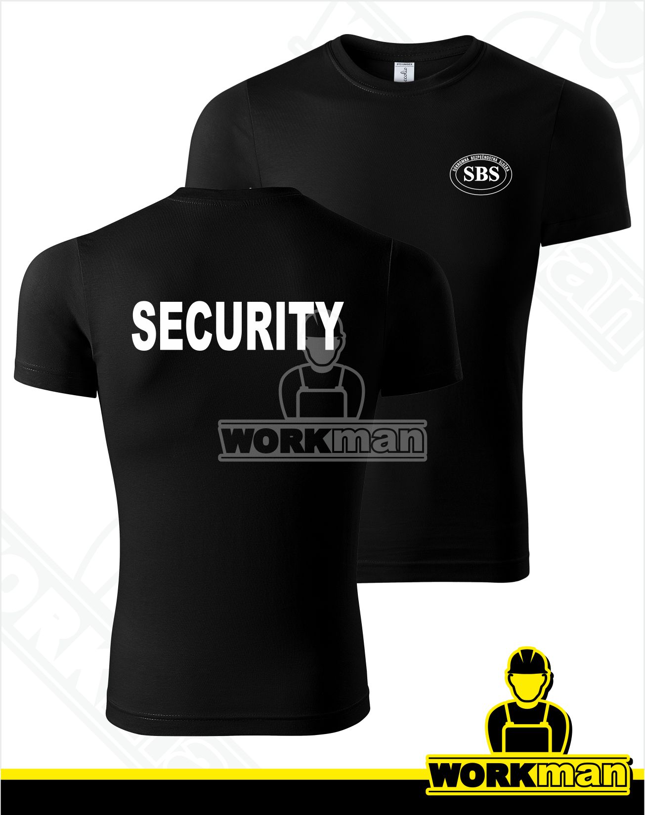 Tričko SBS-SECURITY 150g