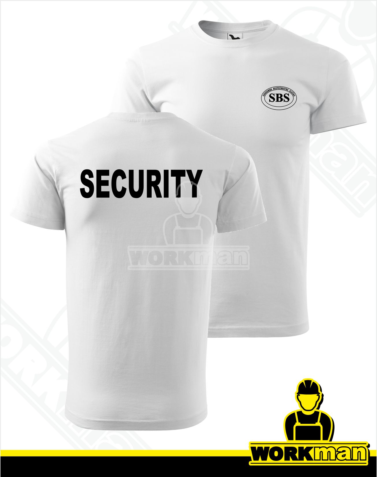 Tričko SBS-SECURITY 200g