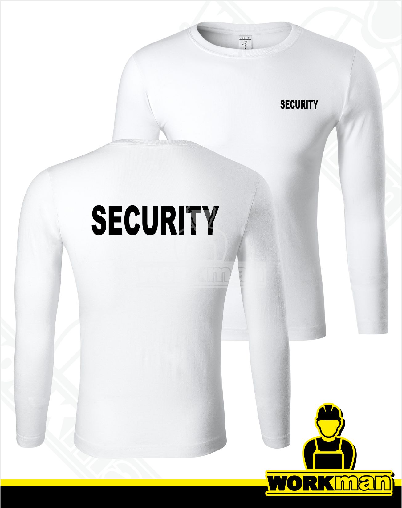 Tričko dlhý rukáv SECURITY 150g