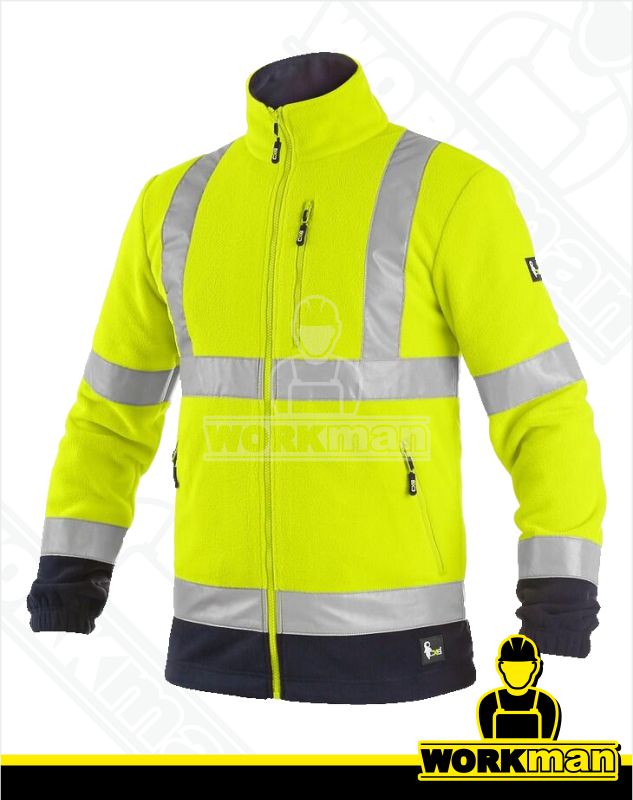 Reflexná fleece bunda PRESTON Cxs
