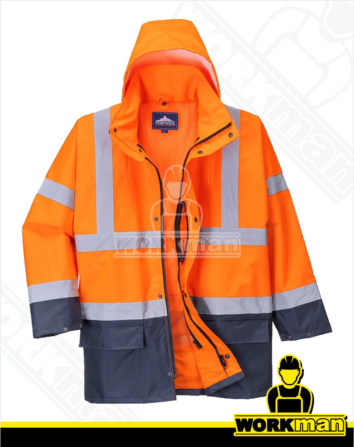 Zateplená reflexná bunda Hi-Vis TRAFFIC 5v1 S766 Portwest