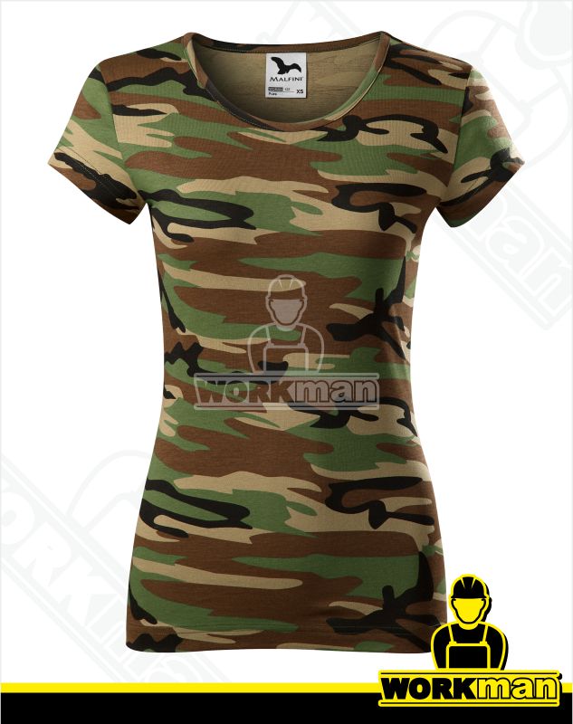 Dámske tričko PURE CAMOUFLAGE Malfini