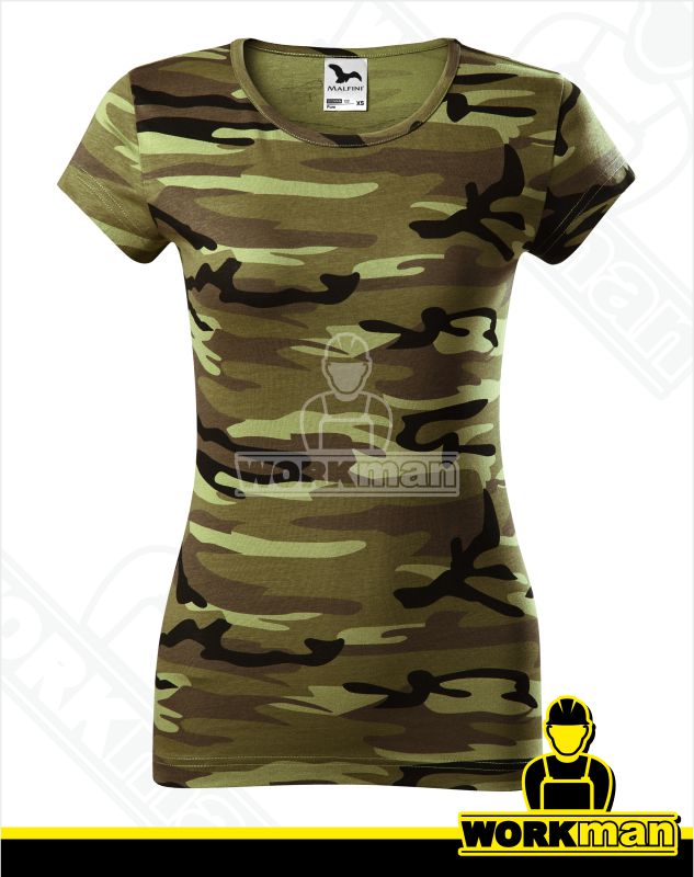 Dámske tričko PURE CAMOUFLAGE Malfini