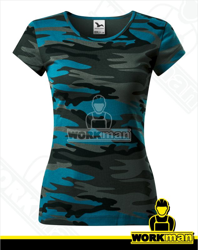 Dámske tričko PURE CAMOUFLAGE Malfini