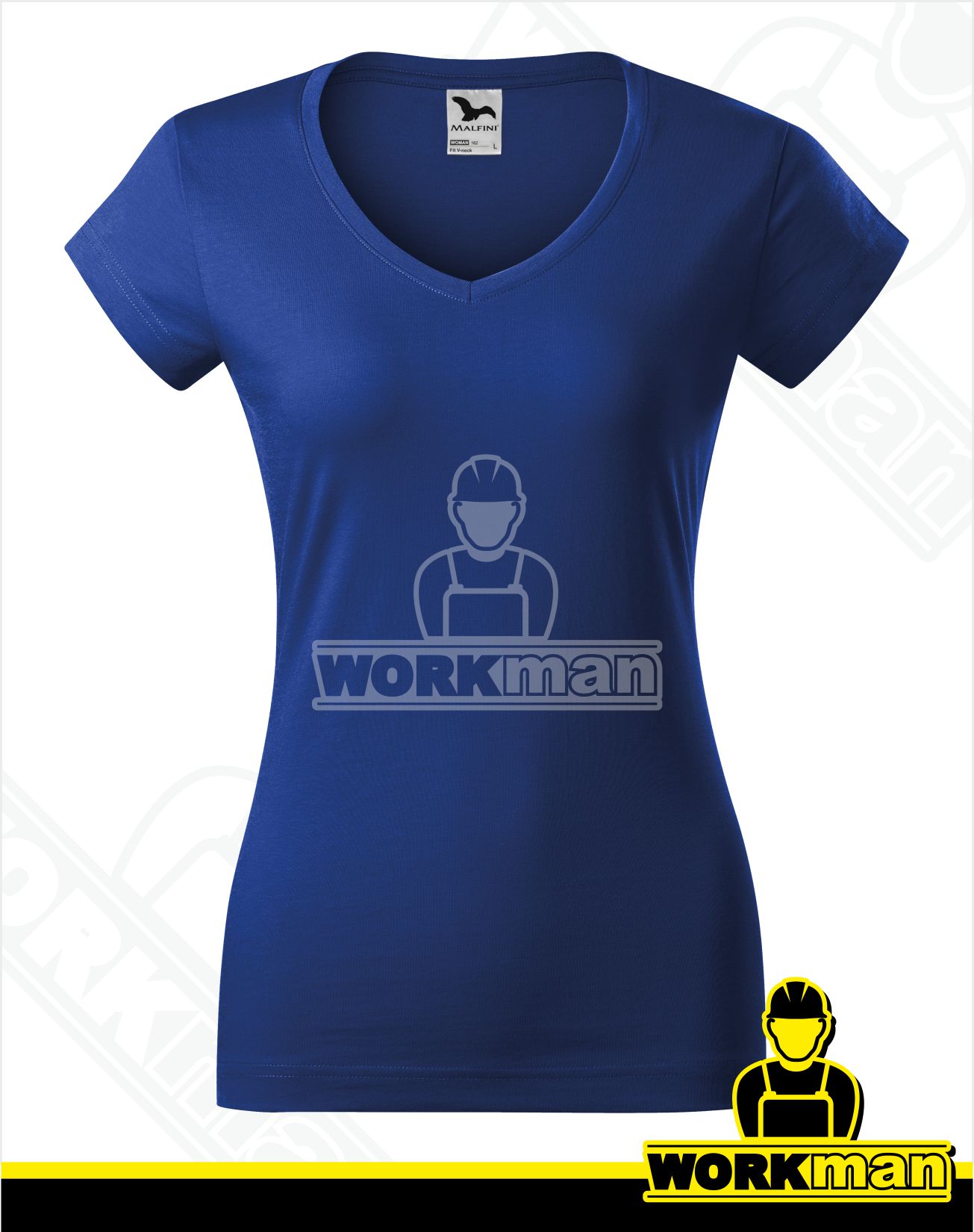 Dámske tričko FIT V-NECK Malfini