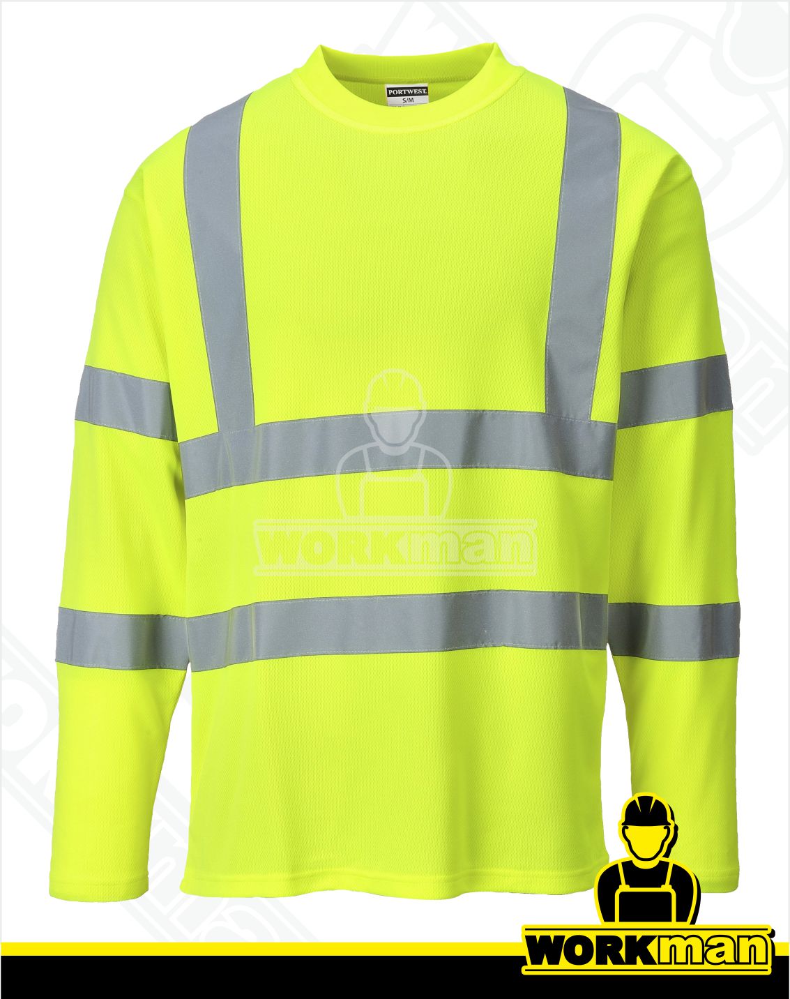 Reflexné tričko COTTON COMFORT LS S278 Portwest