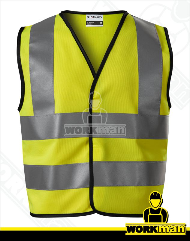 Detská reflexná vesta HV BRIGHT 9V4 Rimeck