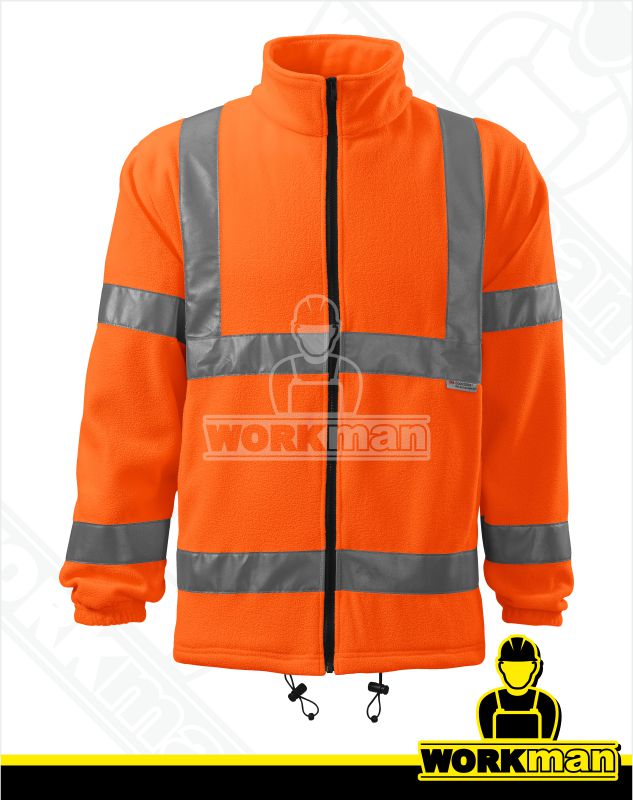 Reflexná fleece bunda HV FLEECE JACKET 5V1 Rimeck