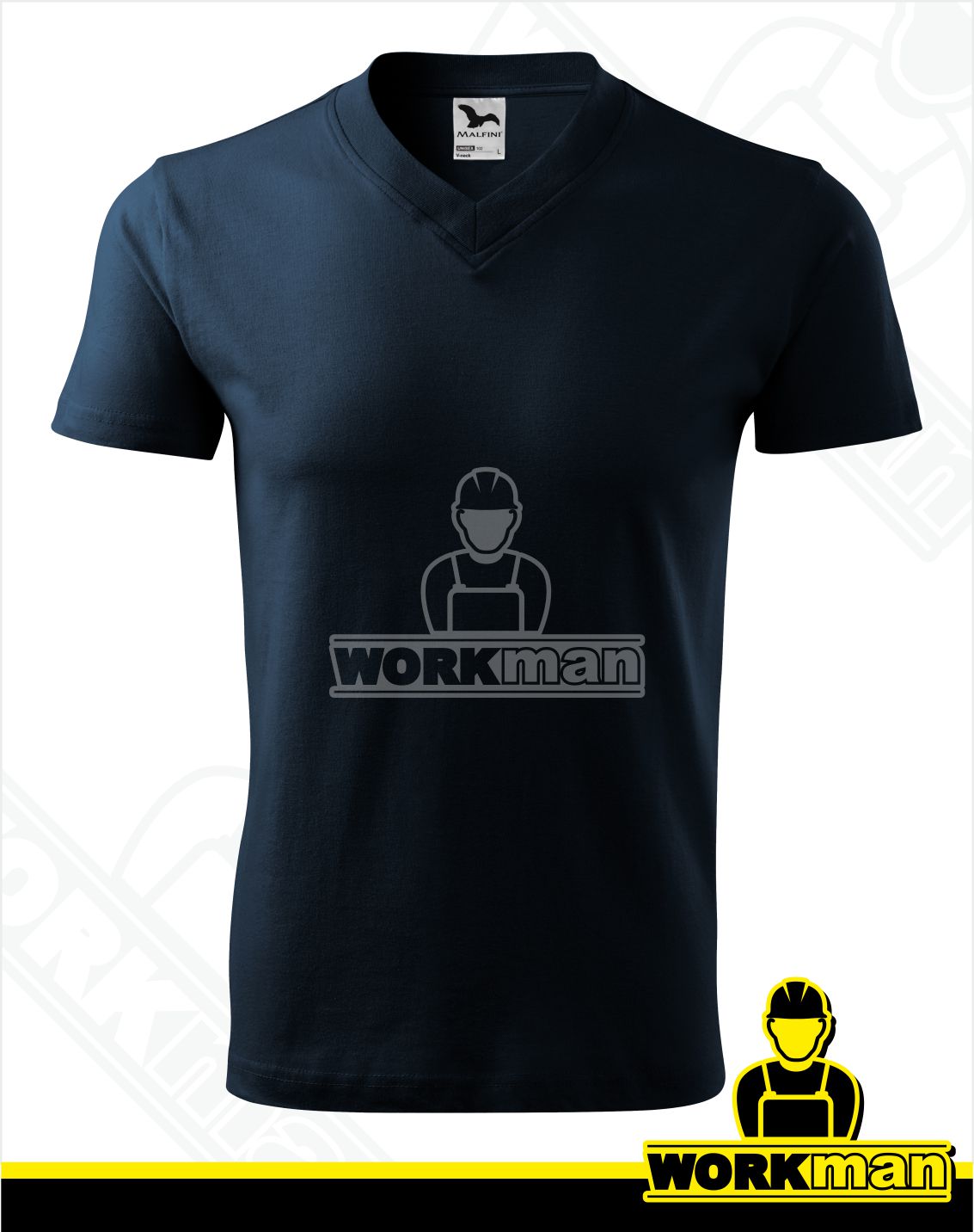 Pánske tričko V-NECK Malfini