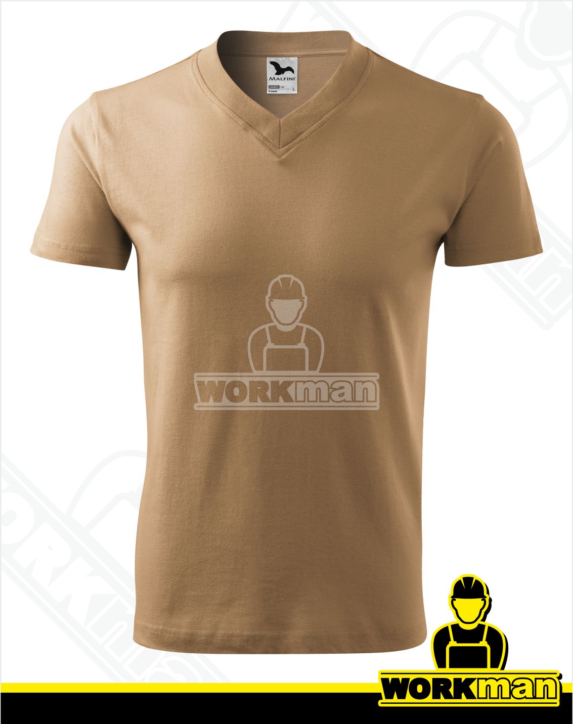 Pánske tričko V-NECK Malfini