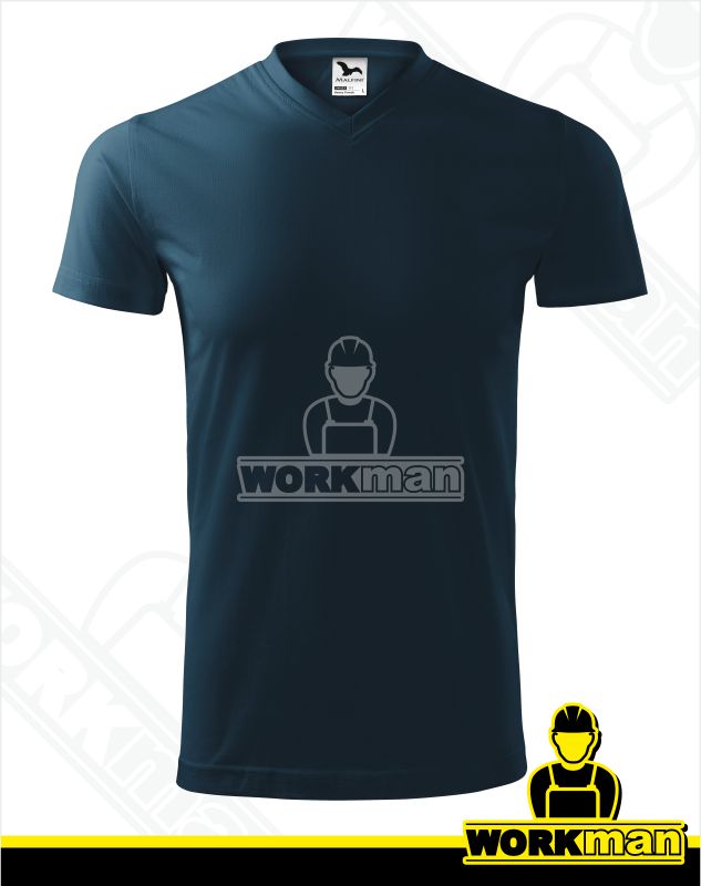 Unisex tričko HEAVY V-NECK Malfini