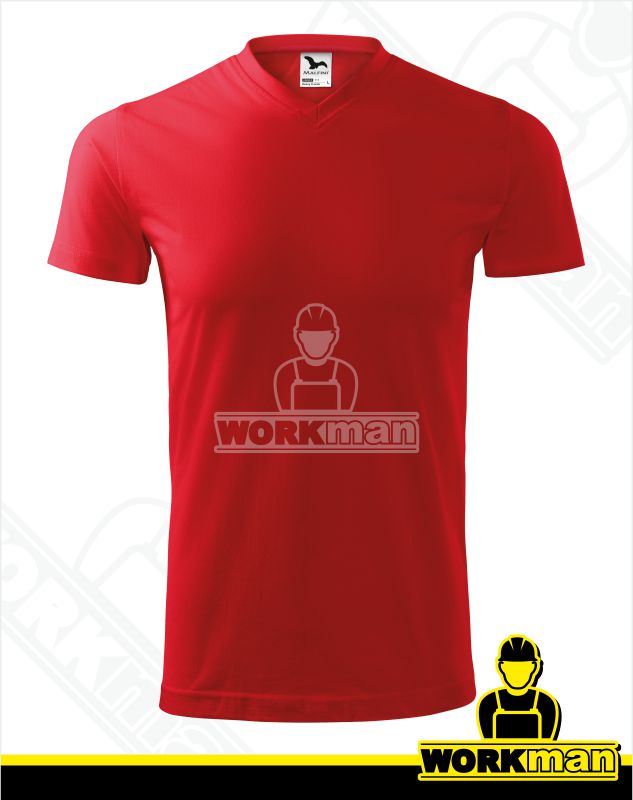 Unisex tričko HEAVY V-NECK Malfini
