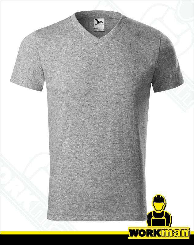 Unisex tričko HEAVY V-NECK Malfini