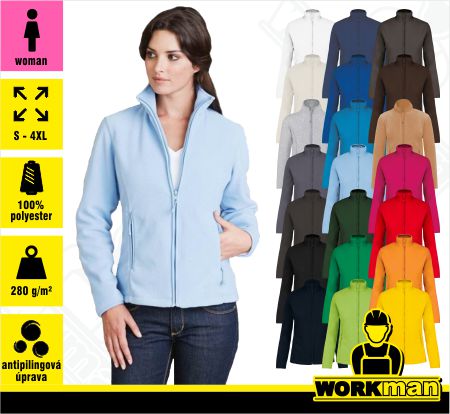 Dámská fleecová mikina MAUREEN Kariban :