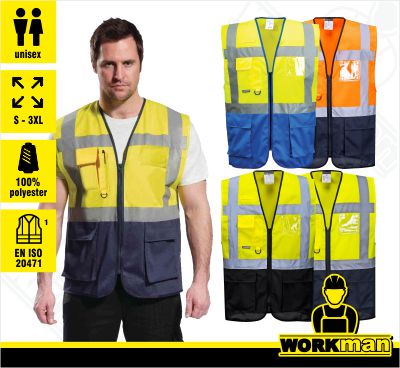 Reflexná manažérska vesta C476 Portwest