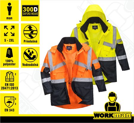 Reflexná bunda Hi-vis TWO TONE S760 Portwest