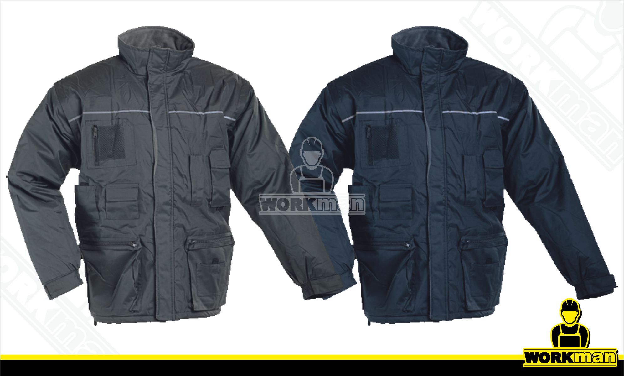 Zateplená pracovná bunda LIBRA 2v1 Červa