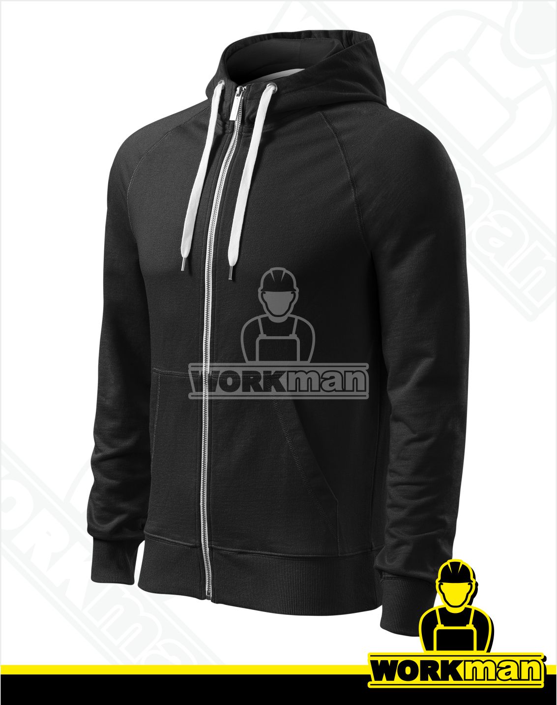 Pánska mikina VOYAGE Malfini Premium čierna