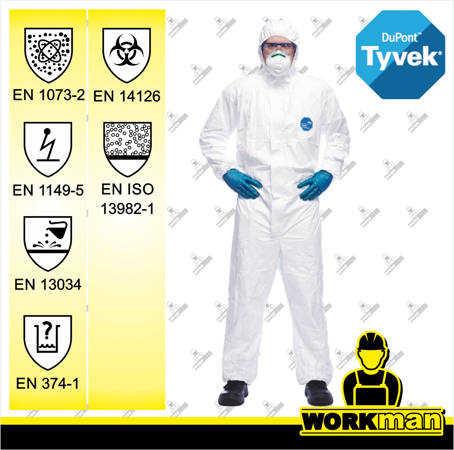 Ochranný oblek TYVEK CLASSIC XPERT Cat. III. DuPont