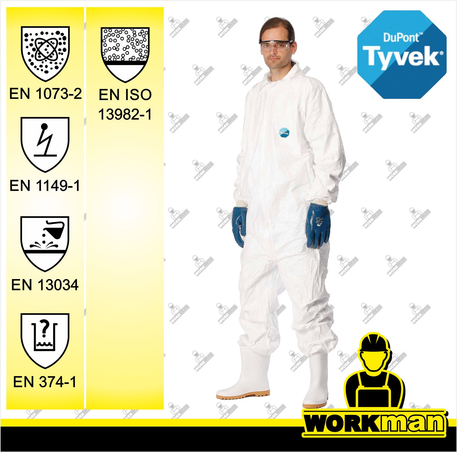 Ochranný oblek TYVEK PRO. Tech Industry DuPont