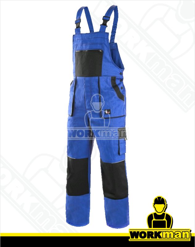 Zateplené montérkové nohavice LUXY MARTIN s náprsenkou Cxs