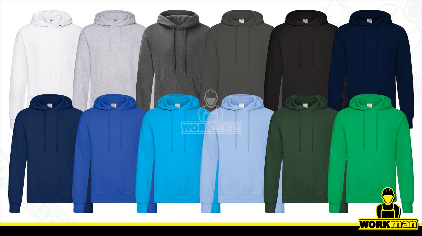 Pánska mikina s kapucňou CLASSIC HOODED SWEAT Fruit of the Loom