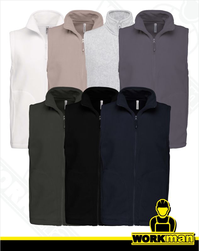 Pánská fleecová vesta LUCA Kariban :