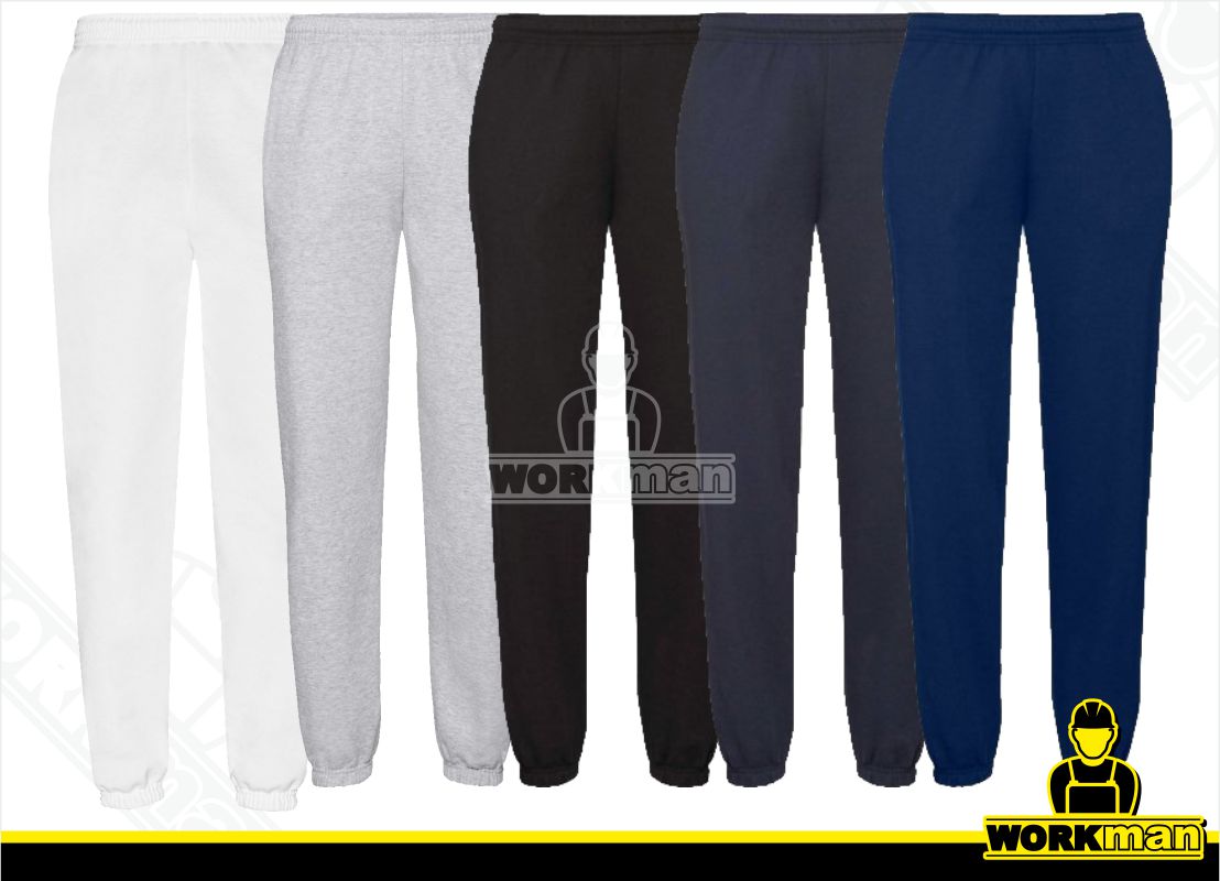 Pánske tepláky CLASSIC ELASTICATED CUFF JOG PANTS Fruit of the Loom